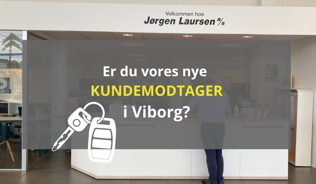 bannerbillede til ledig stilling for kundemodtager