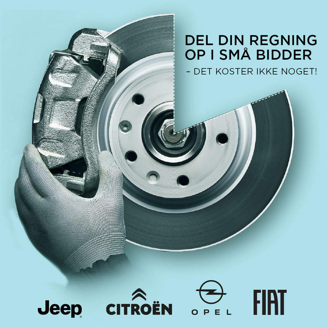 Værkstedskonto Fiat Opel Jeep Citroen